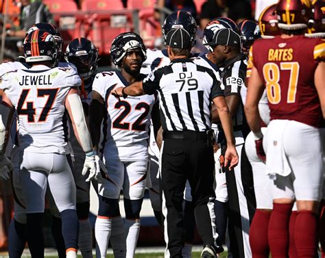 Broncos safety Kareem Jackson fined after high hit in loss to Commanders